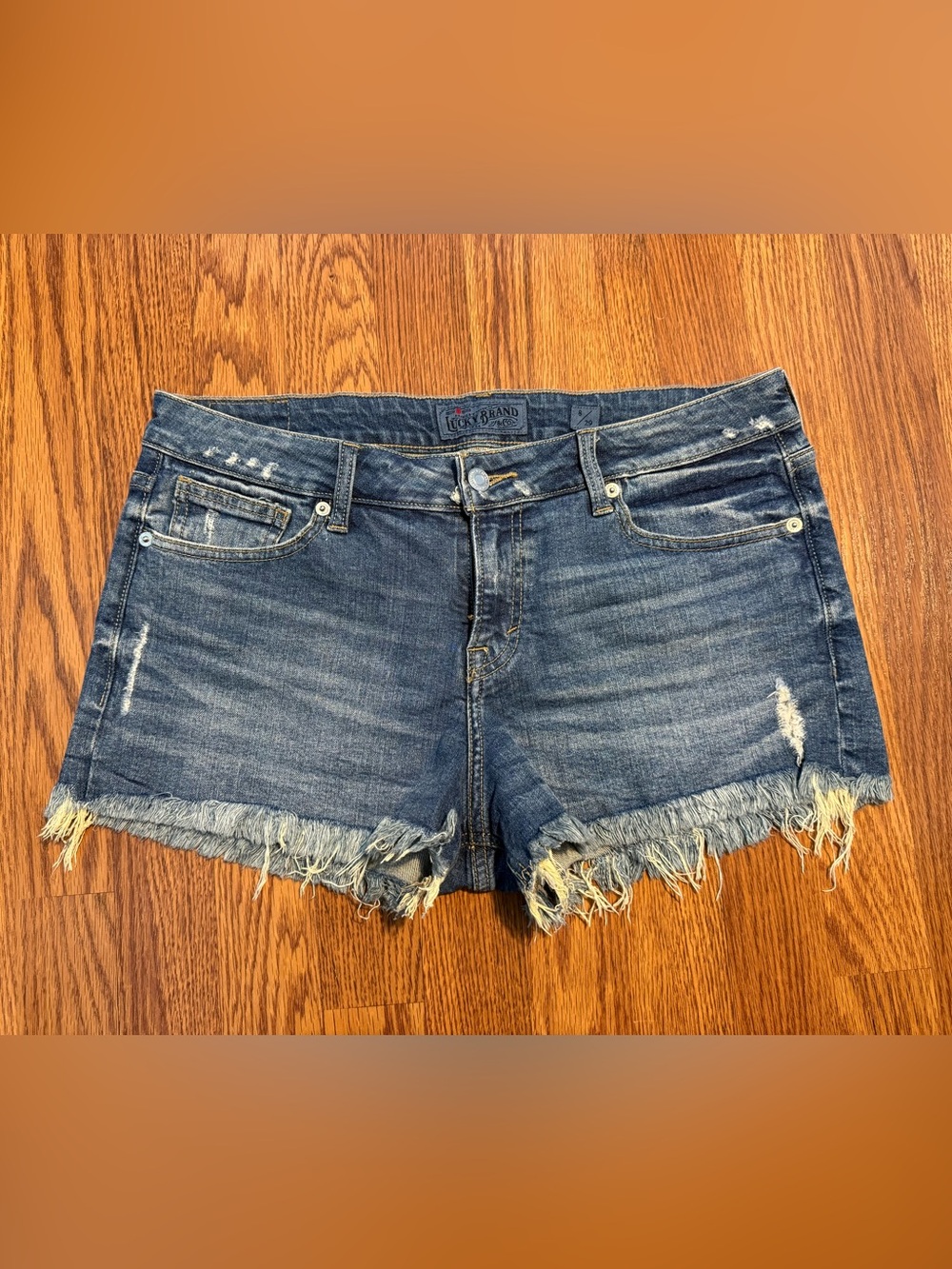 Lucky Brand cutoff denim shorts